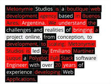 Tablet Screenshot of metonymie.com